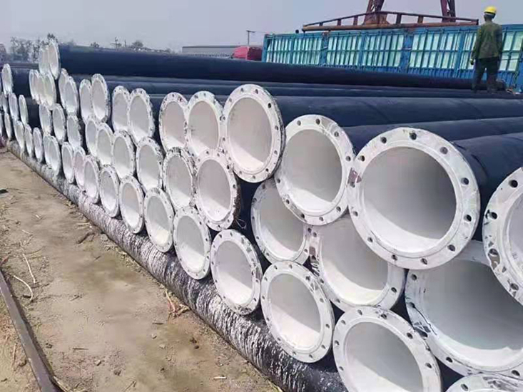 法兰连接环氧煤沥青防腐钢管