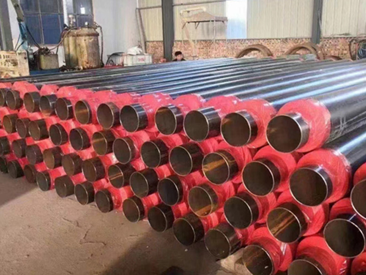 黑夹克聚氨酯保温钢管